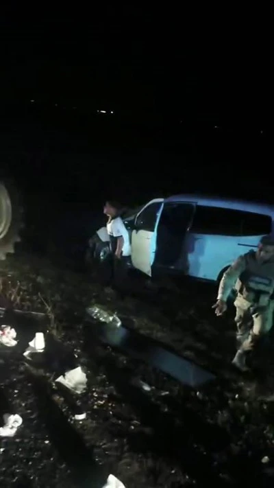 Diyarbakır-Hani Karayolunda Traktör ile Hafif Ticari Araç Çarpıştı: 2 Yaralı