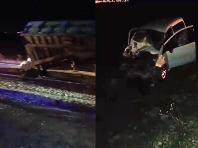 Diyarbakır-Hani yolunda hafif ticari araç ile traktör çarpıştı: 2 yaralı