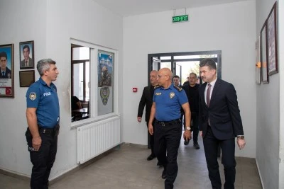 Diyarbakır İl Emniyet Müdürü Kaya’dan Yeni Ek Hizmet Binasına İnceleme