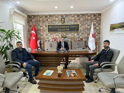 Diyarbakır İl Tarım ve Orman Müdürü Adil Alan’a Hayırlı Olsun Ziyareti