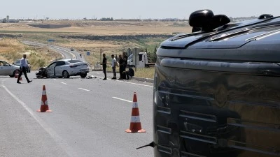Diyarbakır&rsquo;ın &Ccedil;ınar İl&ccedil;esinde Trafik Kazası