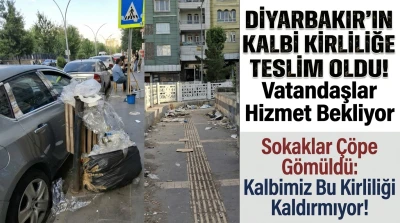 Diyarbakır&rsquo;ın Kalbi Kirliliğe Teslim Oldu