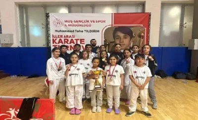 Diyarbakır'ın minik karatecileri gururlandırdı 