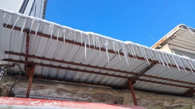 Diyarbakır'ın O il&ccedil;esi eksi 15 Derece Hayatı Fel&ccedil; Etti