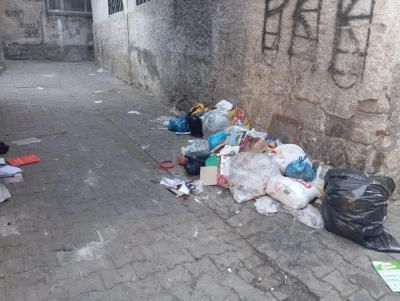 Diyarbakır’ın Sur ve Yenişehir İlçelerinde Çöp Sorunu