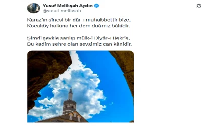 Diyarbakır&rsquo;ın Yeni Vali Yardımcısından Dikkat &Ccedil;eken Mesaj