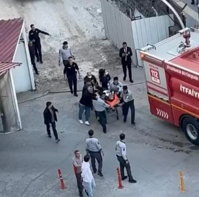 Diyarbakır Kayapınar&rsquo;da Otel İnşaatında Korkutan Yangın