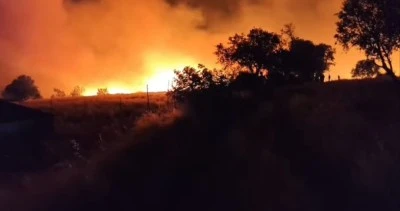 Diyarbakır Lice'deki Orman Yangını S&ouml;nd&uuml;r&uuml;ld&uuml;