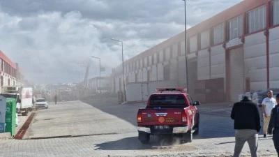 Diyarbakır'da Sanayi Sitesi'nde Yangın