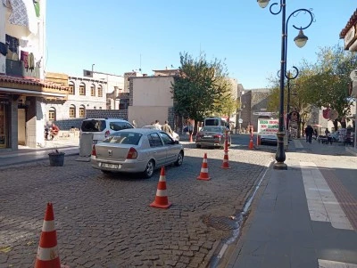 Diyarbakır Saraykapı’da Kaldırımlar İşgal Altında