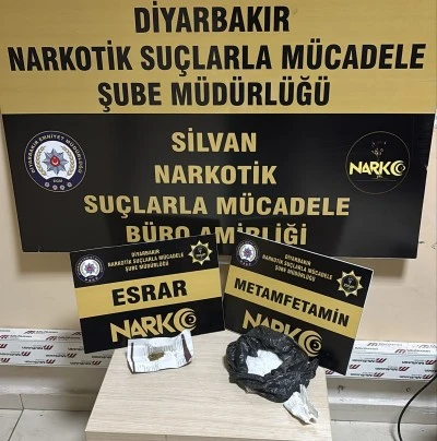Diyarbakır Silvan&rsquo;da Narkotik Operasyonu