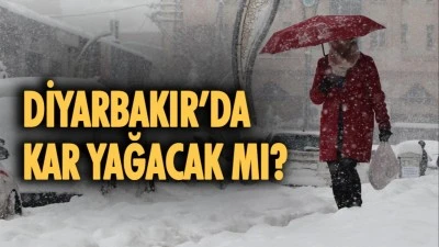 Diyarbakır valiliği yağış için uyardı