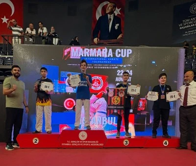 Diyarbakırlı Karateci Mehmet İçen, Marmara Cup’ta İkincilik Kazandı