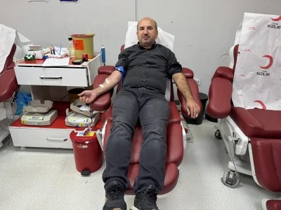 Diyarbakırlı Mutlu Demirci&rsquo;den 45&rsquo;inci Kan Bağışı