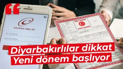 Diyarbakırlılar dikkat: Yeni d&ouml;nem başlıyor