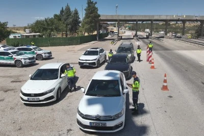 Dron Destekli Denetim: 217 Araca 300 Bin TL Ceza Kesildi