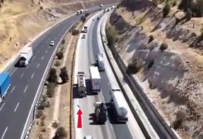 Drone Destekli Trafik Denetimleriyle 828 Araca Ceza Kesildi