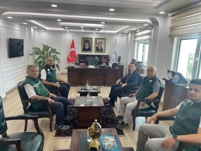 DSİ 10. Bölge Müdürü Zafer Akın'dan Diyarbakır'daki Kaymakamlara Ziyaret