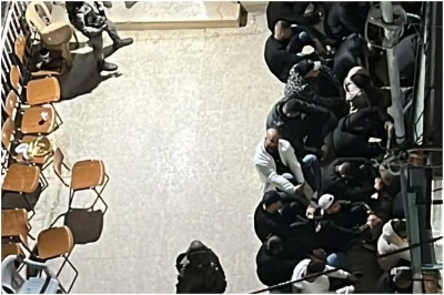 D&uuml;ğ&uuml;n&uuml; basıp damadı rehin aldılar