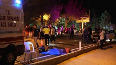 Cenaze yerdeyken düğün eğlencesi devam etti