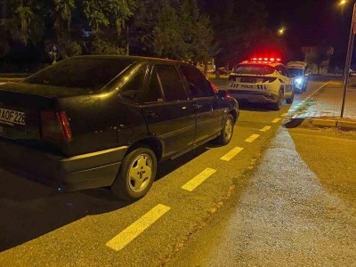 Dur ihtarına uymadı ama yakalandı