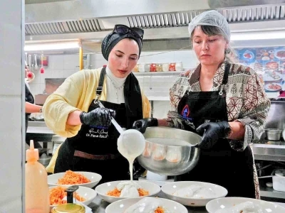 D&uuml;zce&rsquo;de 50 kadın gastronomi sekt&ouml;r&uuml;ne hazırlandı