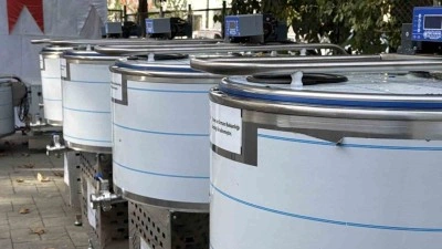 D&uuml;zce&rsquo;de s&uuml;t &uuml;reticilerine y&uuml;zde 100 hibe ile s&uuml;t soğutma tankı desteği