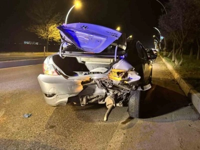 Edirne&rsquo;de trafik kazası: 3 yaralı