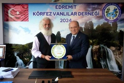 Edremit Ticaret Odası&rsquo;ndan Edremit K&ouml;rfezi Vanlılar Derneğine ziyaret