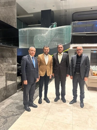 Eğil Belediye Başkanı Seydaoğlu'dan önemli görüşme 