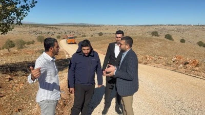 Eğil’de 2,7 Kilometrelik Yeni Asfalt Yol Ulaşımı Rahatlatıyor