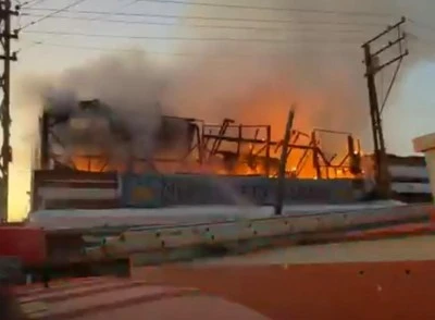 Eğil&rsquo;de Kafede Yangın Paniği: Teras Kat K&uuml;le D&ouml;nd&uuml;