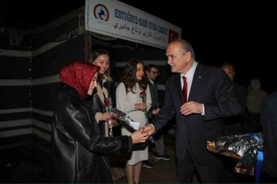 Eğitim camiası d&uuml;zenlenen programda bir araya geldi