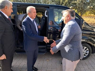 Eker'den  Arslan’a taziye ziyareti 