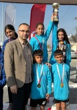 Elazığ 1. etap kros yarışmasında b&ouml;lge birincisi