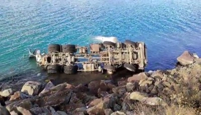 Elazığ&rsquo;da beton mikseri g&ouml;le u&ccedil;tu: 1 yaralı