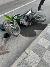 Elazığ’da hafif ticari araç ile motosiklet çarpıştı: 1 yaralı