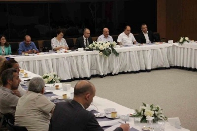 Fethi Sekin Şehir Hastanesi’nde koordinasyon toplantısı