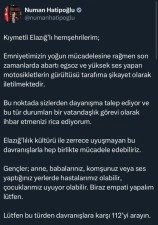 Elazığ Valisi Hatipoğlu’ndan vatandaşlara çağrı