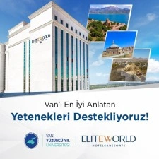 Elite World Van Oteli, birincilik ödülü sponsoru oldu