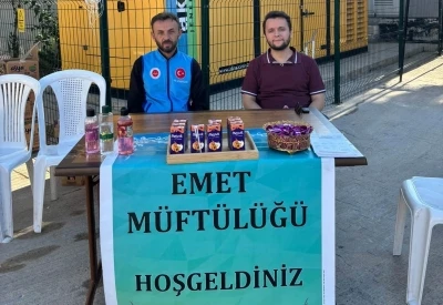 Emet İl&ccedil;e M&uuml;ft&uuml;l&uuml;ğ&uuml;nce KYK Yurdunda gen&ccedil;lere y&ouml;nelik faaliyetler tanıtıldı