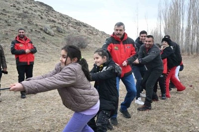 Engelleri doğa ile aştılar