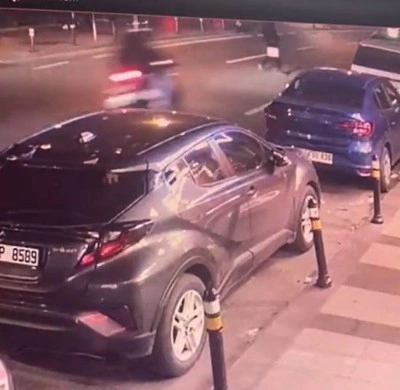 Engin &Ccedil;ağlar&rsquo;ın hayatını kaybettiği kazanın g&ouml;r&uuml;nt&uuml;leri ortaya &ccedil;ıktı