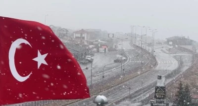 Erciyes Dağı Beyaza Büründü