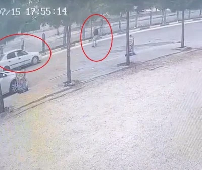 Ergani’de Dehşet Anları Kamerada