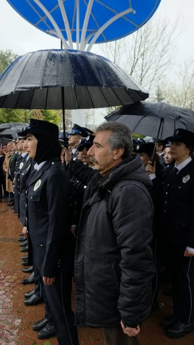 Ergani&rsquo;de Polis Haftası T&ouml;reninde Duygulandıran Anlar