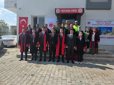 Ergani&rsquo;de yeni adli yıl i&ccedil;in t&ouml;ren d&uuml;zenlendi