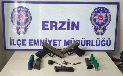 Erzin’de silah kaçakçılığı operasyonu
