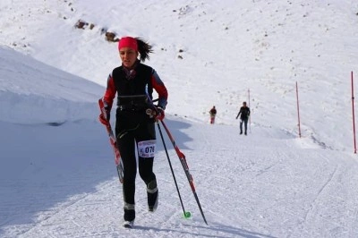 Erzincan’da Kayakla Oryantiring Türkiye Şampiyonası