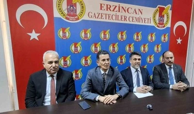 Erzincan’da siyasi parti il başkanlarından ortak tepki